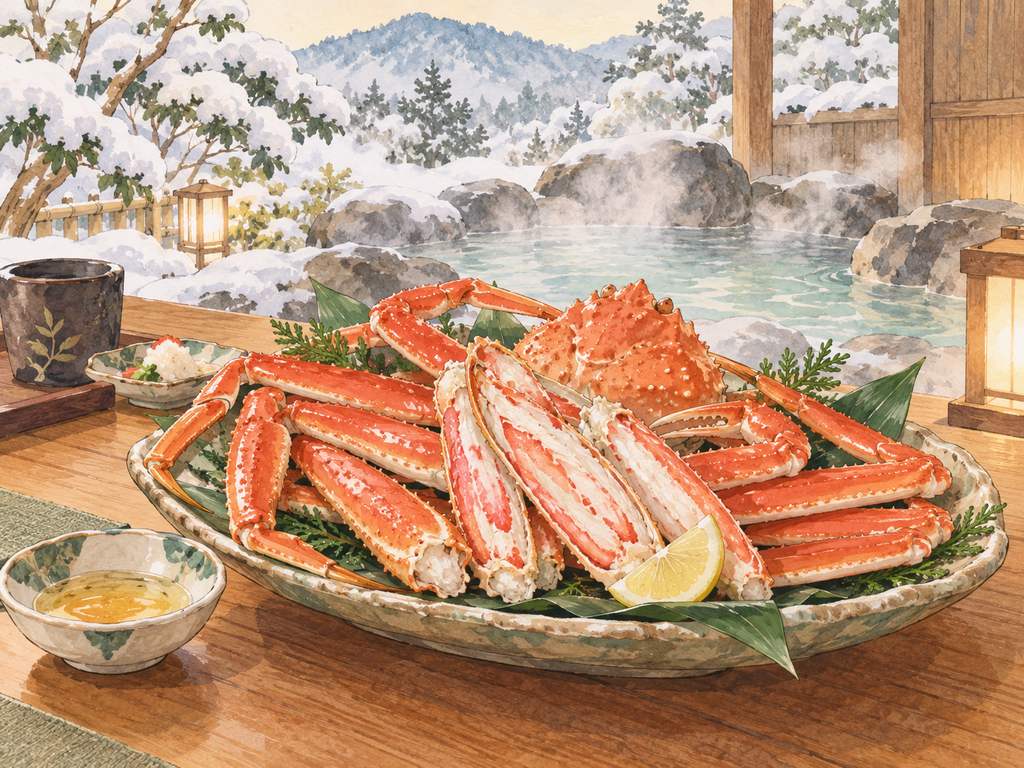 カニ料理と温泉を楽しむ旅