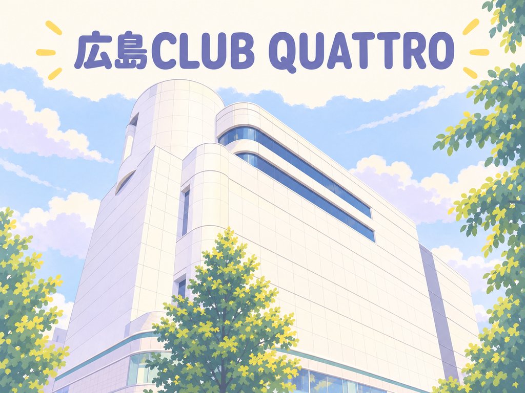 広島CLUB QUATTROのイラスト