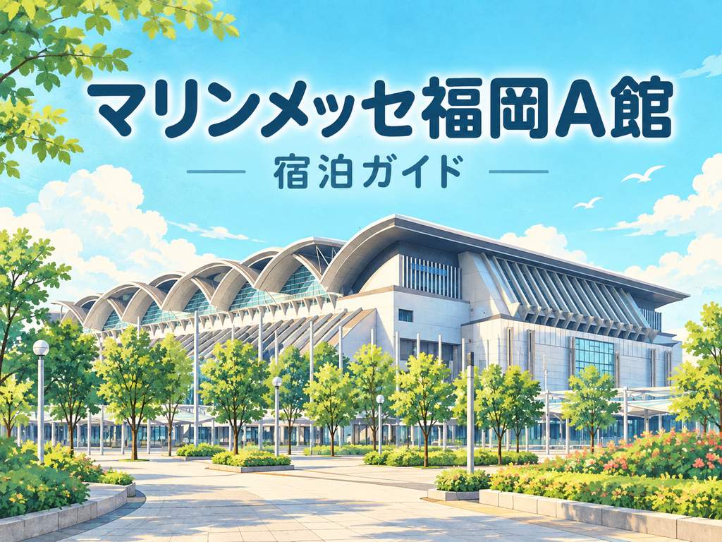 マリンメッセ福岡A館のイラスト